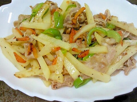 じゃがいもとぶた野菜炒め レシピ 作り方 By マシュマロ プリン 楽天レシピ じゃがいもとぶた野菜炒め レシピ 作り方 By マシュマロ プリン 楽天レシピ